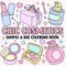 Chic Cosmetics Coloring Book: Bold and Easy Cosmetic Designs for Adults, Teens, and Kids with Relaxing Makeup Scenes – Cosmetic Bold and Easy Coloring