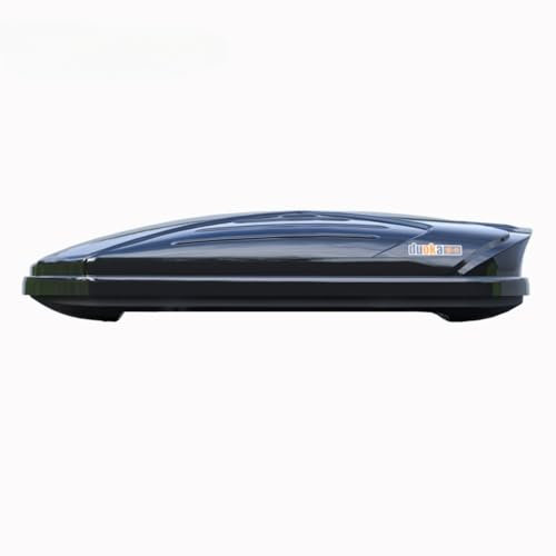 FARRINGTON Dachbox, Dachgepäck schlank großes Fassungsvermögen SUV Auto Auto Dachbox Reisekoffer Gepäckablage Universal Verbessert, Schwarz (300L)