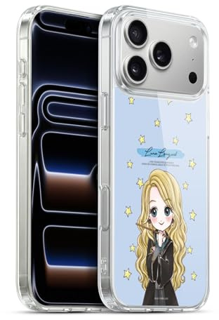 Head Case Designs Offizielle Harry Potter Luna Lovegood Deathly Hallows XXXVII Gelhülle [Militärischer Schutzgrad] Kompatibel Mit Apple iPhone 17 Pro Max Und Kompatibel Mit MagSafe