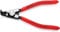 Knipex Sicherungsringzange für Außenringe auf Wellen schwarz atramentiert, mit Kunststoff überzogen 125 mm (SB-Karte/Blister) 46 21 A11 SB