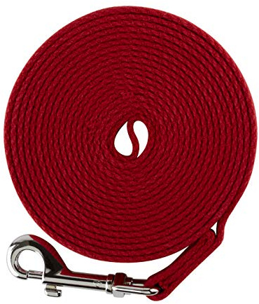 Interpet Mikki Trainingsleine für Hunde und Welpen - Leichte Wanderleine aus Baumwoll-Canvas - 4.5 m lang
