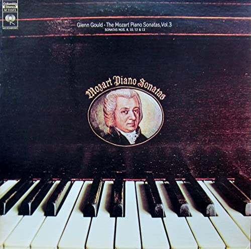 Glen Gould the Mozart piano Sonatas vol.3 - disque CBS M 31073