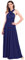 Womens Sexy Convertible Multi Way Wrap Transformer Solid Cocktail Off Shoulder Wedding Bridesmaid Evening Long Maxi Dress Floor Length Bandage Pageant Prom Ball Gowns Navy Blue M