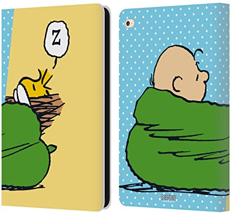 Head Case Designs Offiziell Zugelassen Peanuts Charlie & Woodstock Nickerchen Halbzeiten Und Gelächter Leder Brieftaschen Handyhülle Hülle Huelle kompatibel mit Apple iPad Air 2 (2014)