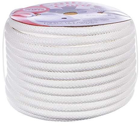 Craft County Spiralkordel – 12,7 mm – 9 m und 30 m – Dekoration, Basteln, Körbe 100 Feet