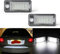 OZ-LAMPE LED Kennzeichenbeleuchtung für AU-DI Q7 B5 A8 S3 A6 C6 A3 8P A4 S4 A5 8F S8 RS4 RS6, Kennzeichen mit CAN-Bus, Nummernschildbeleuchtung LED 2 Stücke 18 * 2835SMD