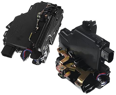 Frankberg 2x Serratura della porta Attuatore Anteriore 8-Polig Compatibile con Arosa 1997-2004 I 1996-2010 1998-2013 Golf IV 1997-2006 1996-2005