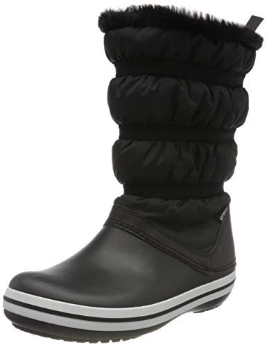Crocs Damen Crocband Boot Women Schneestiefel, Schwarz, 34/35 EU