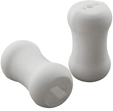 AXLIZER 12PCS Cord Plastic Tassel Window Blind Wood Cord Tassels, Drops Pull End for Blinds or Shades, DIY Home Decoration Curtain Crafts