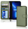 TECHGEAR iPhone 13 Pro Max Leather Wallet Case, Flip Protective Case Cover with Wallet Card Holder, Stand and Wrist Strap - Green PU Leather with Magnetic Closure Designed for iPhone 13 Pro Max 6.7