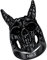 PROSTEEL Herren personalisiert Ziege Horn Totenkopf Statement Ring Schwarz Größe 62 Gotik Punk Stil Finger Ring in Satan Ziegenschädel Form Biker Motorradfahrer Modeschmuck Accessoire