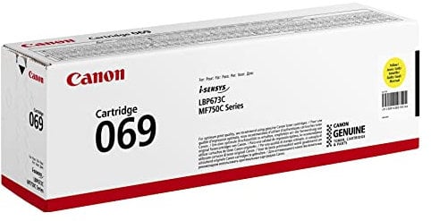 Canon 069 - Gelb - original - Box - Tonerpatrone - für i-SENSYS LBP673Cdw, LBP673dw, MF752Cdw