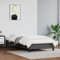 LAPOOH Bettgestell Grau 80x200 cm Kunstleder Bett, Bettrahmen, Gästebett, Bed Frame, Jugendbett, Jugendzimmer Komplett Set - 346872