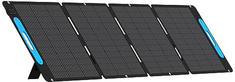 RealPower SP-200E : panneau solaire pliable de 200 W, module photovoltaïque étanche, idéal comme collecteur mobile pour l'alimentation indépendante du réseau en combinaison avec des centrales