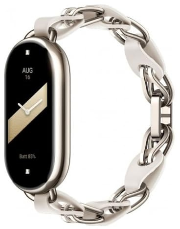 Xiaomi Cinturino a catena a 8 Smart Band - Bianco