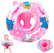 Baby Schwimmring Verstellbare Aufblasbare aufblasbare Schwimmen Float Kinder Schwimmring Schwimmtrainer für Kinder 6 bis 36 Monate