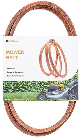 Beltchoice M154621 Courroie de tondeuse à gazon en aramide robuste de 106,7 cm compatible avec les tracteurs à gazon John Deere X300 X304 X310 Z245, taille 371,5 x 1,4 cm