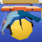 Air Rolle Turnen Gymnastik Training Gymnastik Achteck Fertigkeit Zylinder Tumbling Rolle Für Training, Fitness, Yoga, Zuhause & Gym-Blue Blau||38x38x50cm