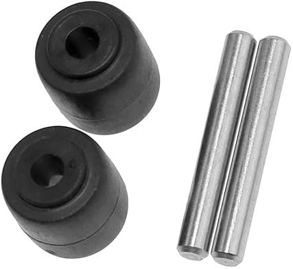 2x Rolle Rad vorn kompatibel mit/Ersatzteil für Bosch 10012610 Akku-Handstaubsauger Bodendüse