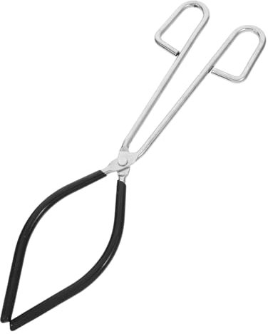 HOMOCONO Beaker Clamp Test Tube Clamps Laboratory Equipment Flask Clip Tongs for Kitchen Turning Tongs Dipping Tongs Condenser Clamp Test Tube Holder Clip Labs Beaker Tongs Flask Clamp Iron