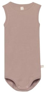 Dilling ärmelloser Body aus natürlicher Merinowolle für Babys - Vintage Ballerina 80