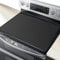 Stove Top Cover for Electric Stove - Food Grade Ceramic Stove top Cover, Glass Cooktop Protector, Dish Drying Mats For Kitchen,Flat RV Range top Mats(Black,28x20)