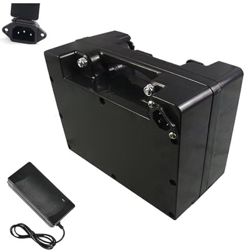 TGHY Wheelchair Battery 24 Volt Lithium Battery 24V 12Ah 15Ah 18Ah 20Ah 25Ah 30Ah 35Ah 40Ah 45Ah 50Ah Spare Battery with Charger for 0-1200W Motor,24V 20Ah