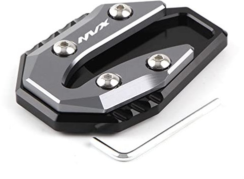 EYNLDS Seitenständer Vergrößern Seitenständer Für Y&amaha NVX155 AEROX155 NVX AEROX 2015-2018 Motorradzubehör Seitenständer Fußvergrößerer