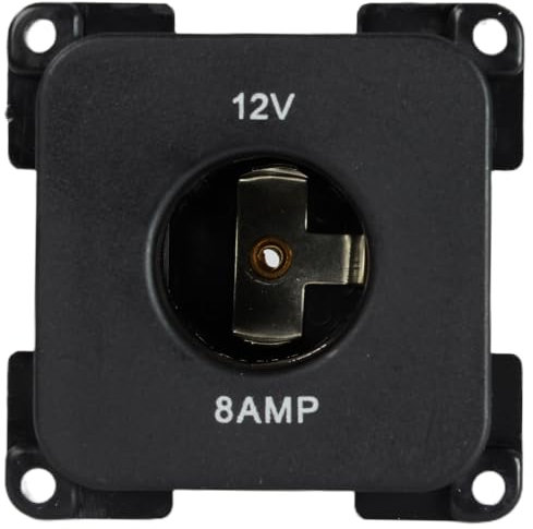 C-Line Presto Inprojal CBE Prise de courant 12 V pour camping-car caravane Noir