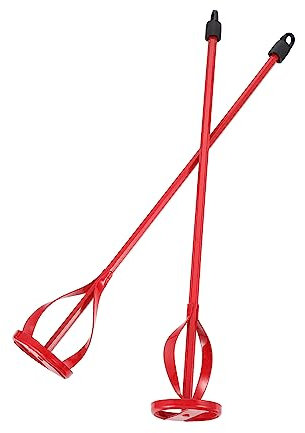 POPETPOP 2stücke Farbmischstab Und Beschichtungsmischpaddel Aus Robust Und Langlebig Für Zement Kitt Farbe Und Beschichtungen Geeignet Rührpaddel Für Handmixer