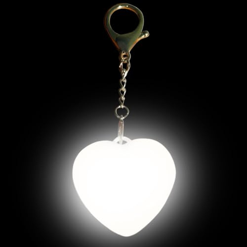 Xujuika Handtaschenlampe, LED Touch-Bedienung Handtaschen Herz Taschenlicht - Dimmbare Lampe mit Blendfreier Helle, Praktisches Geschenk für Freundin Schwester Pendeln Reisen