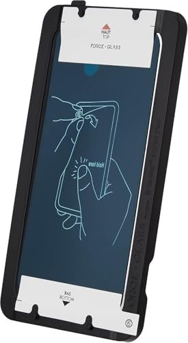 Générique Force Glass Protection d'Écran en Verre Trempé pour iPhone 12 Pro, Kit d'Installation Inclus, Transparence 99,9%, Dureté 9H