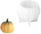 Stampo in silicone a forma di zucca 3D per candele profumate, facile da decomporre, per Halloween, regali del Ringraziamento
