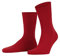 FALKE Unisex Run U Sso Baumwolle Funktionsmaterial Einfarbig Socken , Rot Fire 8150, 37-38
