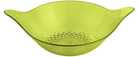 Koziol Salatschale Leaf M transparent olivgrün 3653588