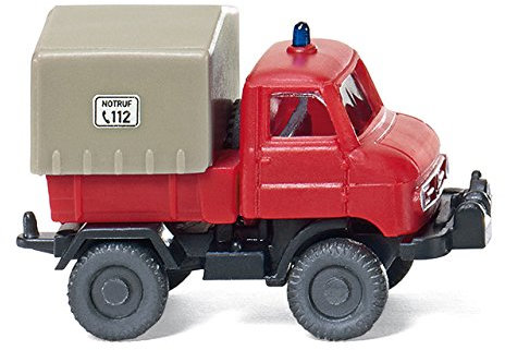 Wiking 097202 - Feuerwehr Unimog U 411 (1:160, Spur N)