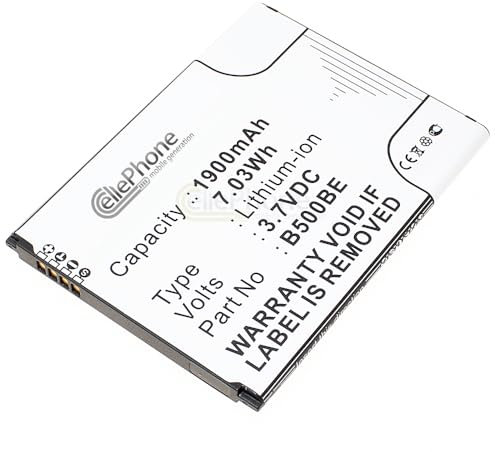 cellePhone Batterie Li-ION Compatible avec Samsung Galaxy S4 Mini (GT-I9190) (Remplacement pour EB-B500BEBECWW)