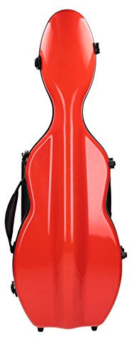 Geigenkoffer Glasfaser Ultra light 4/4 rot M-Case