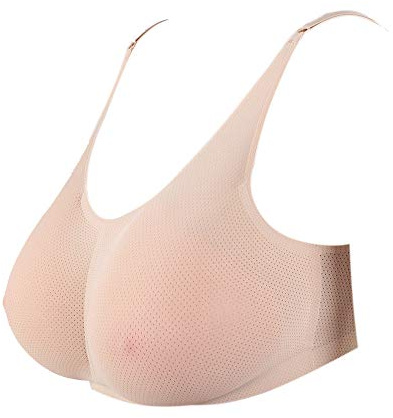 MEYOO Mastektomie-BH Falsche Brustform Transgender-Nippel, Crossdresser-Transvestit, 100% Sicheres Material