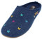 HAFLINGER Everest Farfalline Filzhausschuhe mit Schmetterlingen Jeans Gr. 42