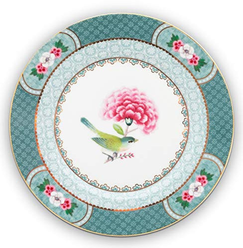 Essenza Home Pip Studio 26-26-51001200 Blushing Birds Brotteller Blue 17 cm (1 Stück)