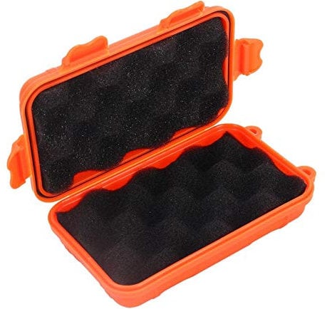 Survival Storage Box, Outdoor Survival Box Shockproof Waterproof Survival Storage Container Airtight Case for Camping Surfing Fishing