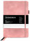 Dinora® Notizbuch A5 Hardcover - Kariert - PU Leder - 200 nummerierte Seiten - 100g Avery Papier - Rosa - Pink