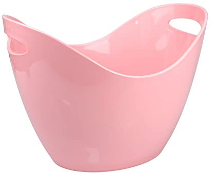 Bar@Drinkstuff Sonrisa 33380-59426 Seau à boissons en acrylique pour vin et champagne Rose layette 8 l