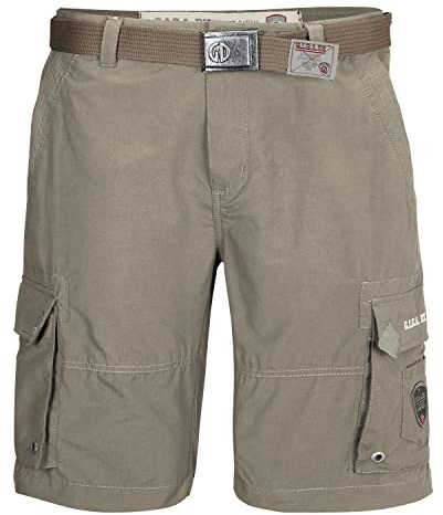 G.I.G.A. DX Herren Casual Bermudas mit Gürtel/Kurze Hose - GS 38 MN BRMDS, Sand, 56, 38202-000