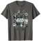 Star Wars Rogue One Group Shot Black & White Poster T-Shirt