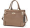 Modische Haustier-Tragetasche für Hunde und Katzen, weiche Seiten, Leder, Handtasche, Haustier-Tragetasche für kleine Hunde, Welpen und Katzen, TSA-Fluggesellschaften zugelassen (Khaki)