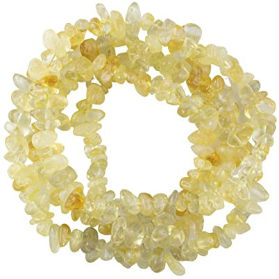 260pcs Citrine Perlen zum Auffädeln Kristall Edelsteine Steine Perlenset für Armbänder Schmuck Selber Machen set Ketten Ohrringe Crafting Natürlichen Gebohrt 5-8mm 