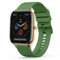 Amzpas Armband für Amazfit GTS 2 Mini/GTS 4 Mini/GTS 2 / GTS 3 / GTS 4, 20mm Strapazierfähiges Silikon Ersatzband Uhrenarmband für Amazfit Bip 3/Bip 3 Pro/Bip Lite/Bip U/Bip U Pro, Dunkelgrün