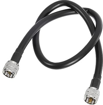 QUARKZMAN UHF Männlich zu UHF Stecker Koaxial Kabel RG8 60cm/2ft 10mm Jumper CB Antenna Kabel Geringer Verlust für Funkgeräte Antennen SWR Meter Analyzer